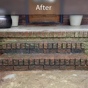 Sinking stairs repaired with PolyLevel® Phoenix