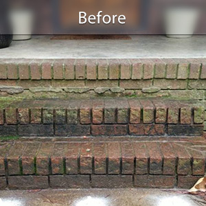 Sunken front stoop in Phoenix
