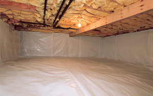 CleanSpace® vapor barrier after in Tucson