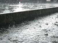 Heavy rains in a downpour in Surprise.