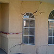 foundation walls cracked due to settlement in Phoenix