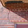 A long foundation crack that begins at a doorway of a Prescott Valley home.